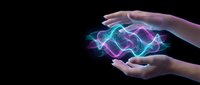 Human hands protecting glowing digital brain with neural network connections on black background for AI technology and innovation concepts.