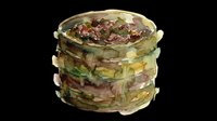 Watercolor compost bin with earthworms, isolated on transparent background. Great for eco, gardening clipart, stickers, t-shirt design, print on demand, and sublimation projects.