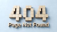 404 error symbol made from wooden blocks arranged on light background, representing page not found message for web design and digital communication projects.