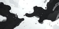 Abstract black and white fluid art with flowing ink patterns creating dynamic contrast and organic shapes. Ideal for modern interior design.