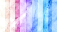 Soft gradient watercolor stripes in pink, purple and blue hues create dreamy abstract background with delicate color transitions and transparent layered effect.