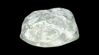 Transparent gel blob with bubbles, isolated on transparent background, ready for stickers, t-shirt design, print on demand, clipart, and sublimation projects.