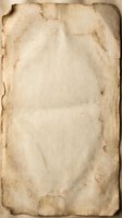 Vintage aged paper texture with torn edges and brown stains for antique document backgrounds and historical design projects.