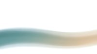 Abstract flowing wave in soft teal and beige gradient colors creating smooth curved motion on white background for modern design projects.