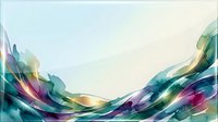 Flowing translucent waves in vibrant rainbow hues create an abstract, modern design. Isolated on white background, ready for graphic design, web, print, and digital projects.