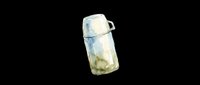 Watercolor thermos flask isolated on transparent background, ready for stickers, print on demand, sublimation, clipart, and t-shirt design use.