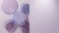 Translucent overlapping circles in soft purple and lavender tones create an abstract, modern composition suitable for backgrounds, web design, and contemporary marketing materials.