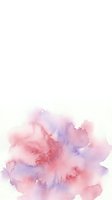Abstract watercolor splash in soft pink and purple hues on white background, organic flowing paint texture for artistic design projects.
