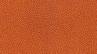 Orange leather texture with small pebbled grain pattern, showing natural surface details for fashion, upholstery, or accessory design applications.