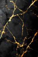 Luxurious black marble texture with golden veins creating an elegant natural pattern. Suitable for premium interior design and luxury branding backgrounds.