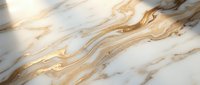 Luxurious white and gold marble surface with flowing veins and elegant patterns for premium interior design and sophisticated backgrounds.