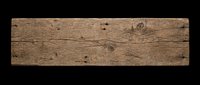 Rustic wooden plank with weathered brown texture, isolated on transparent background. Ready for design use on t-shirts, clipart, stickers, print-on-demand products, and sublimation projects.