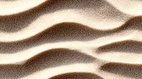 Smooth wavy lines in brown and beige tones create abstract desert sand dune pattern, seamless repeating background for textile and surface design projects.