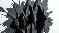 Monochrome close-up of textured tree bark with dramatic shadows and jagged edges, suitable for nature backgrounds, editorial design, and environmental publications.
