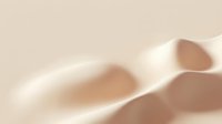Soft beige fabric with gentle folds and smooth texture creating elegant waves and shadows for luxury fashion and textile design backgrounds.