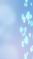 Abstract blue gradient background with glowing bokeh circles and connected network lines, suitable for technology, digital innovation, and corporate design projects.