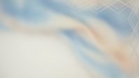 Soft pastel blue and peach abstract background with geometric line patterns creating dreamy ethereal atmosphere for modern design projects.