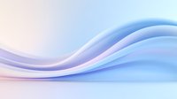 Smooth flowing curves in soft pastel colors create gentle waves against light background, featuring calming blue and pink gradient tones for modern design projects.