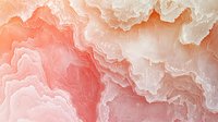 Coral and white marble texture with natural wavy layers and organic patterns creates luxurious stone surface background for interior design projects.