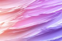 Ethereal feather-like texture in gradient pink and purple hues creates dreamy abstract background with soft flowing lines and delicate light effects.