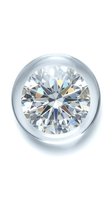 Brilliant round cut diamond with exceptional sparkle and clarity, isolated on white background. Suitable for jewelry, luxury goods, and gemstone marketing materials.