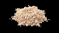 Beige powder isolated on transparent background, ready for design use on t-shirts, clipart, stickers, print-on-demand products, and sublimation projects.