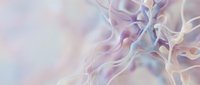 Soft flowing silk fabric with pastel purple and pink hues creating elegant waves and folds for luxury fashion and textile design backgrounds.