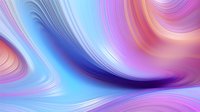 Flowing abstract waves in pastel pink, purple and blue colors create dynamic curved lines and smooth gradients for modern backgrounds and creative designs.