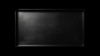 Blank chalkboard with black frame isolated on transparent background, ready for clipart, t-shirt design, print-on-demand products, stickers, and sublimation projects.