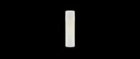 White lip balm stick isolated on transparent background, ready for sticker, clipart, t-shirt design, print on demand, and sublimation projects.