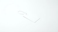 Minimalist line drawing of a hand holding a pen or stylus on white background, isolated design element suitable for web, app, and graphic design projects.