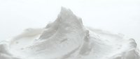 Isolated white powder mound on transparent background, suitable for design projects, product mockups, cosmetics packaging, and digital compositions.