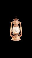 Watercolor vintage oil lantern isolated on transparent background, ready for t-shirt design, stickers, clipart, print on demand, and sublimation projects.