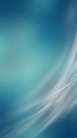 Abstract flowing waves in shades of turquoise, teal, and white create a smooth, blurred motion effect. Soft gradient background transitions from deep blue to light cyan, ideal for corporate presentations, website headers, and modern design projects.