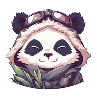 Cute cartoon sloth character wearing aviator goggles and scarf, smiling with closed eyes. Isolated design on white background for stickers and merchandise.