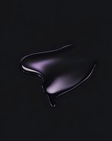Two fresh eggplants with glossy purple skin and white highlights isolated on dark background, suitable for food photography, culinary design, grocery marketing, and restaurant menus.