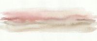 Abstract watercolor brush strokes in soft pink and beige tones on white background, minimalist artistic design for modern decor and creative projects.