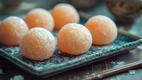 Fresh homemade donuts dusted with powdered sugar cooling on wire rack after frying, ready to serve for breakfast or dessert in bakery kitchen setting.