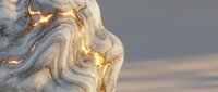 Luxury marble texture with golden veins and warm lighting creates elegant abstract background for premium design projects.