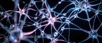 Neural network connections with glowing synapses and dendrites creating intricate pathways for neuroscience research and medical education presentations.