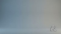 Minimalist abstract gradient background transitioning from blue to beige with subtle geometric line art in corner for modern design projects.