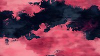 Dramatic pink and black abstract cloudscape with moody dark storm clouds against vibrant rose-colored sky creating atmospheric ethereal background pattern.