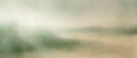 Abstract blurred natural landscape with soft green and beige tones creating dreamy atmospheric background for design projects and creative applications.