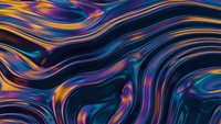 Vibrant flowing liquid waves with rainbow gradient colors creating dynamic abstract motion patterns for modern digital art and creative design projects.