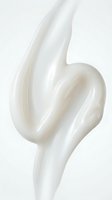 Smooth, flowing cream or milk liquid isolated on white background, suitable for cosmetics, skincare, dairy, and beverage product design and packaging.