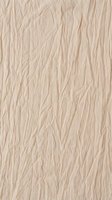 Crumpled beige linen fabric with organic wrinkled texture, suitable for backgrounds, textile design, fashion mockups, and interior decoration projects.