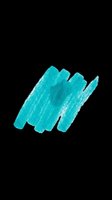 Teal crayon scribble stroke isolated on transparent background, ready for stickers, t-shirt design, clipart, print on demand, and sublimation projects.