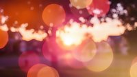 Warm bokeh lights with soft orange, pink, and golden tones creating an abstract, festive atmosphere. Suitable for backgrounds, celebrations, and holiday designs.