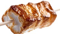 Golden brown roasted chicken breast slices with crispy skin and juicy white meat, perfect for culinary presentations and food photography projects.