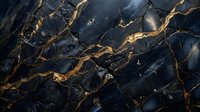 Black marble texture with gold veining pattern, luxury surface design for interior decoration, flooring, countertops, and premium background applications.